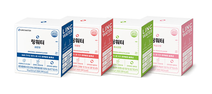 물에타먹는 갈증해소 전해질 비타민워터 이온음료분말 링워터 30포 4가지맛 택1